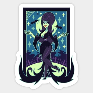 Horror Mistress Sticker